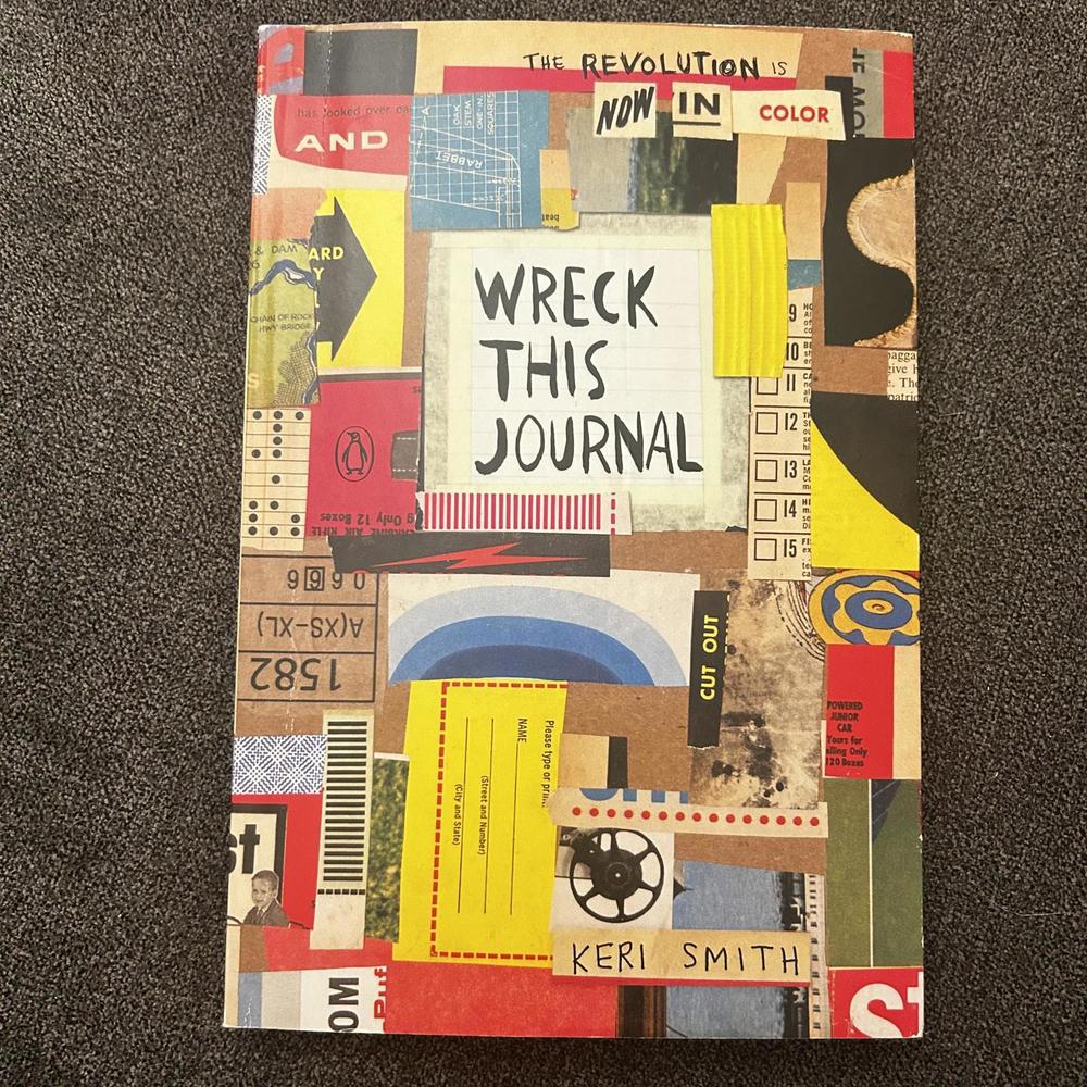 Adult Book -Wreck The Journal Blank Book (NEW)